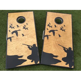 WEST GEORGIA CORNHOLE Duck Hunt Custom 10 Piece Cornhole Set