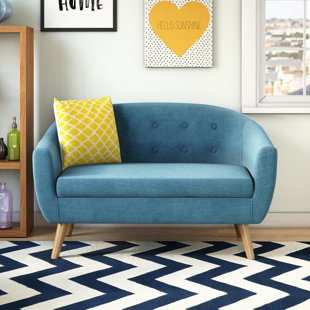 HASHTAG HOME Aaryahi 2 Seater Upholstered Loveseat