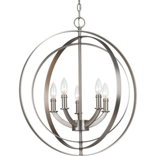 BRAYDEN STUDIO® Morganti 5 - Light Candle Style Pendant