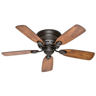 HUNTER FAN Low Profile IV 42" 5 - Blade Ceiling Fan with Pull Chain