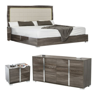 VIG FURNITURE Standard Configurable Bedroom Set