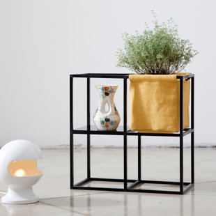 WILLISTON FORGE Etagere Steel Horizontal Bookcase