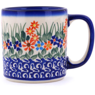 POLMEDIA Polish Pottery 12 oz. Stoneware Mug
