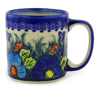 POLMEDIA Polish Pottery 12 oz. Stoneware Mug