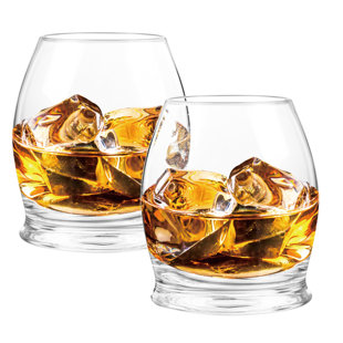 Qualia Glass Guild Classic 2 - Piece 10oz. Glass Whiskey Glass Glassware Set (Set of 2)