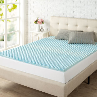 ALWYN HOME 1.5'' Gel Memory Foam Mattress Topper