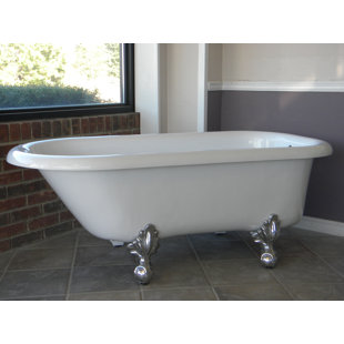 RESTORIA BATHTUB COMPANY Regent 60'' x 30'' Freestanding Soaking Bathtub
