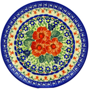 POLMEDIA Happiness Ceramic Decorative Plate 1