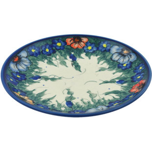 POLMEDIA Spring Bouquet Ceramic Decorative Plate 1