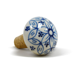 EPICUREANIST Floral Bottle Stopper