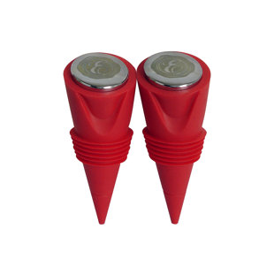 EPICUREANIST Wine Bottle Stoppers (Set of 2)
