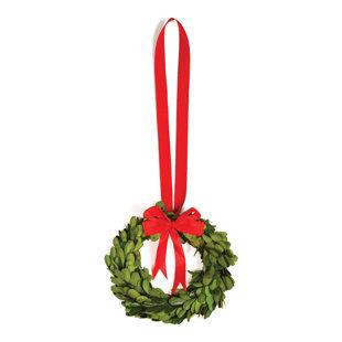GREYLEIGH™ Javin Handcrafted Preserved Boxwood 6.5'' Wreath