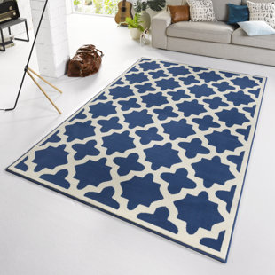 ZALA LIVING Capri Dark Blue Area Rug