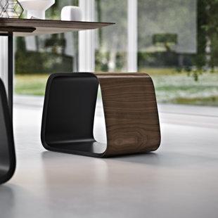 MODLOFT BLACK Manufactured Wood Accent Stool