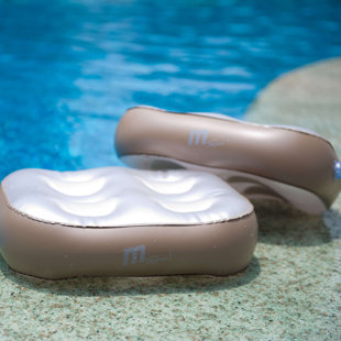 MSPA USA 11.8'' D Seat in Champage Gold/Pearl White (Set of 2)