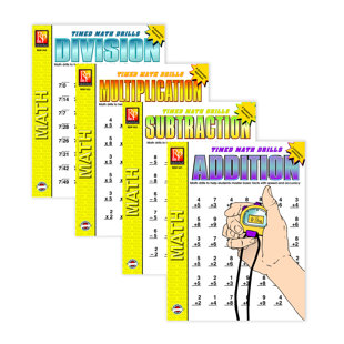 REMEDIA PUBLICATIONS Timed Math Drills Book