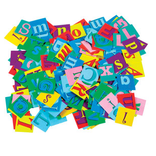 ROYLCO INC Alphabet Pasting Letters