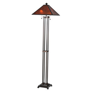 FOUNDRY SELECT Pauling 63'' Bronze Traditional Floor Lamp