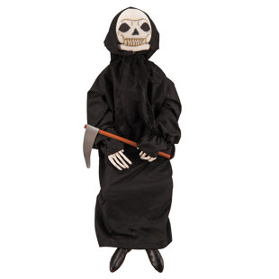 GATHERED TRADITIONS BY JOE SPENCER Dunstan Grim Reaper Joe Spencer Gathered Traditions Halloween Art Doll Figure