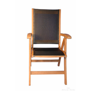 REGAL TEAK Folding Beach Chair