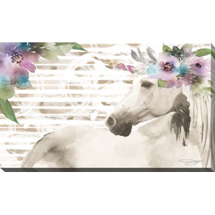 HARPER ORCHARD Unicorn On Canvas Print