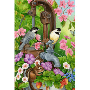 TOLAND HOME GARDEN Double Sided 40'' H x 28'' W Polyester Animal House Flag