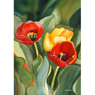 TOLAND HOME GARDEN Double Sided 40'' H x 28'' W Polyester House Flag