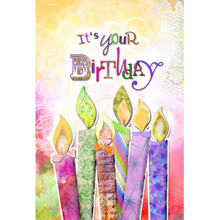 TOLAND HOME GARDEN Double Sided 40'' H x 28'' W Polyester Birthday House Flag