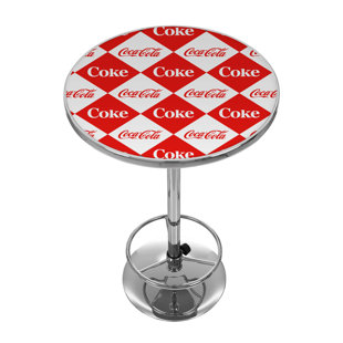 TRADEMARK GLOBAL Coca Cola Pub Table I