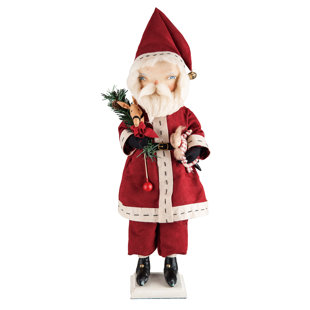GATHERED TRADITIONS BY JOE SPENCER Gathered Traditions Sedrick Santa Figurine