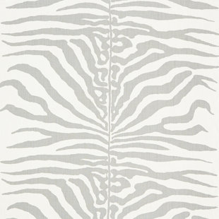 THE HOUSE OF SCALAMANDRE Jardin Zebra Fabric