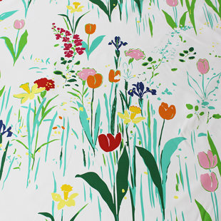 THE HOUSE OF SCALAMANDRE Belle Jardin 100% Cotton Fabric