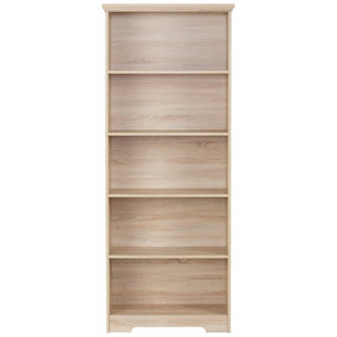 BEACHCREST HOME Standard-Bücherregal Plevna 180 x 75 cm