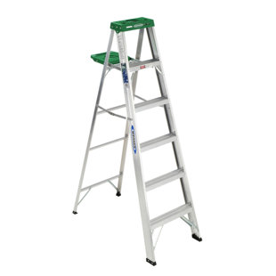 WFX UTILITY™ Ashaway 5 - Step Aluminum Folding Step Ladder