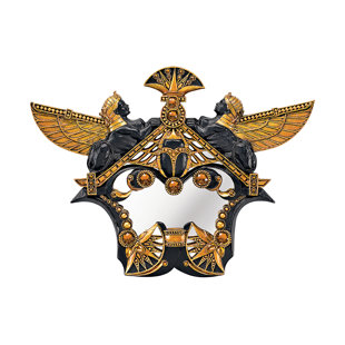 DESIGN TOSCANO Temple Of Karnak Plaque Handmade Religious & Spiritual Wall Decor on Polyresin