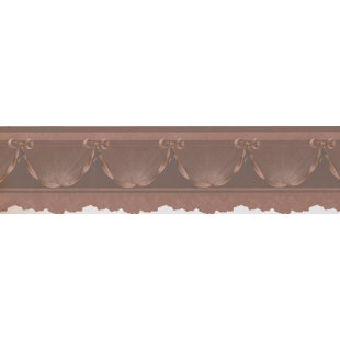 CHESAPEAKE WALLCOVERINGS Victorian Design 15' L x 6'' W Wallpaper Border