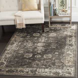ASTORIA GRAND Reading Oriental Viscose Hand Woven Area Rug
