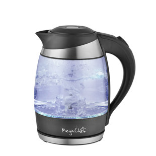 Mega Chef 1.8 Quarts Glass Electric Tea Kettle