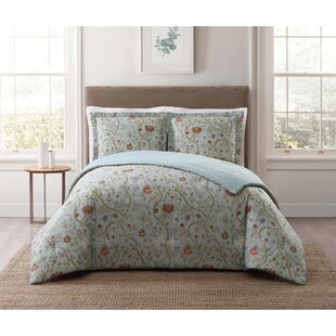 STYLE 212 Bedford Farmhouse / Country Cotton Floral Comforter Set