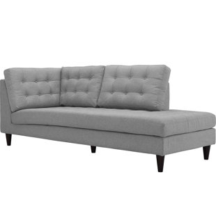 Modway Carson Carrington Humlebaek Empress Upholstered Fabric Chaise