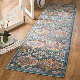 MISTANA™ Christa Oriental Blue/Orange/Pink Area Rug