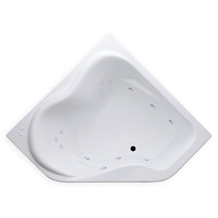 CARVER TUBS 59'' x 59'' Whirlpool Acrylic Bathtub