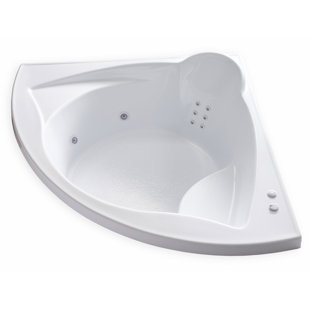 CARVER TUBS 60'' x 60'' Whirlpool Acrylic Bathtub