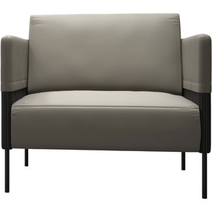 MODLOFT BLACK Allen Leather Armchair