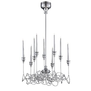 EUROFASE Candela 9 - Light Dimmable Classic / Traditional Chandelier