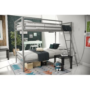 Maxwell Twin Over Twin Metal Standard Bunk Bed by Novogratz