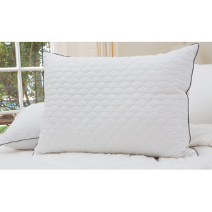 ALWYN HOME Nikki Chu Scallop Quilted Down Alternative Plush Pillow