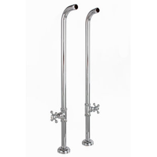 CHEVIOT PRODUCTS Free Standing Water Supply Line with Stop Valve