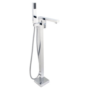 CHEVIOT PRODUCTS Single Handle Floor Mounted Trim with Hand Shower