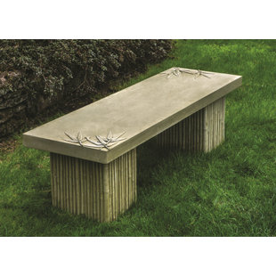 BAYOU BREEZE Laurens Concrete Outdoor Bench